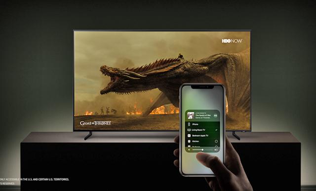 ces2019 samsung tv airplay