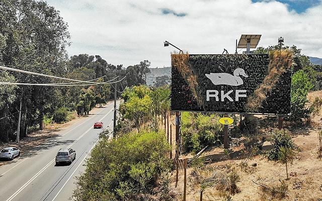yes letrero verde rkf