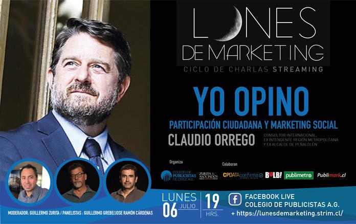 Flyer Lunes Claudio Orrego