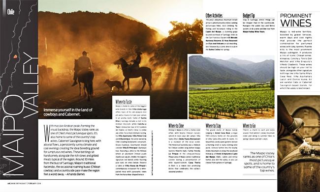 Wines of Chile en EEUU publicaciones Publimark