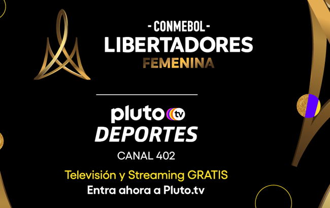 Pluto TV Libertadores Femenina Publimark