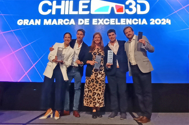 Chile 3D premiados Publimark
