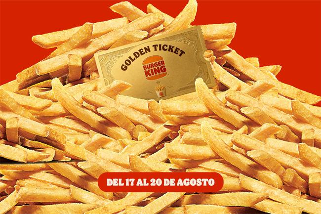 Papas fritas promo BK Publimark