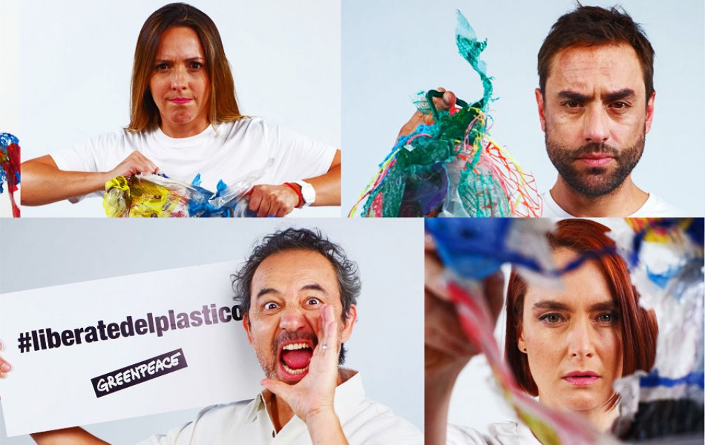 Interpelación de Greenpeace a liberarse del plástico