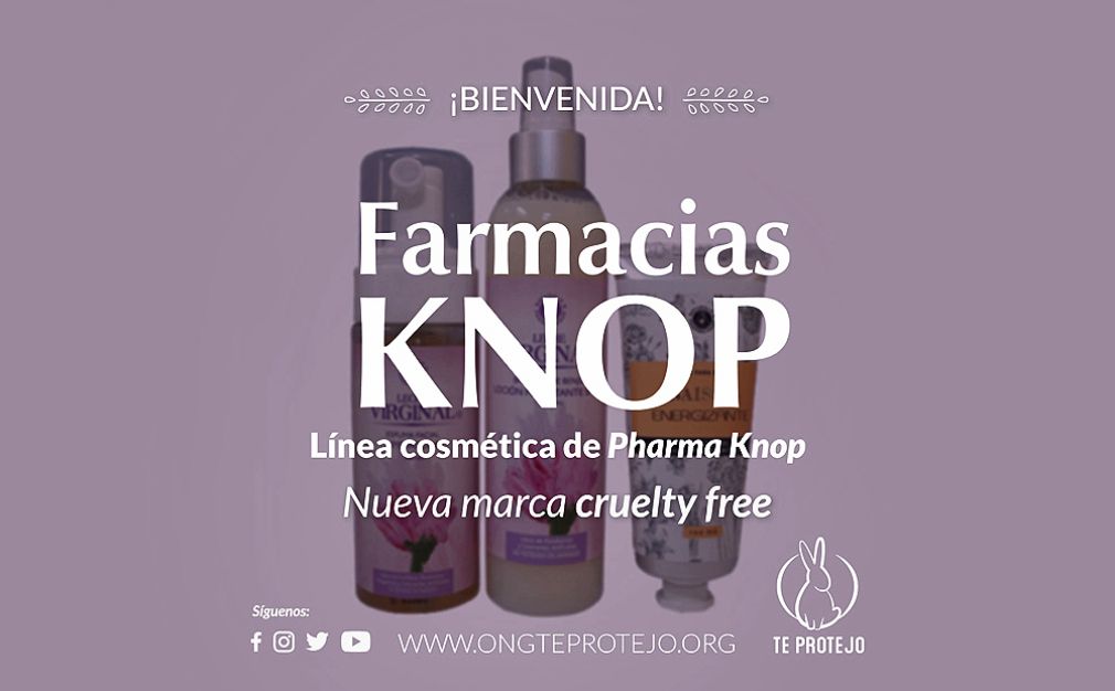 Knop certifica productos como Cruelty Free