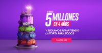 Wom celebr&oacute; cinco millones de clientes