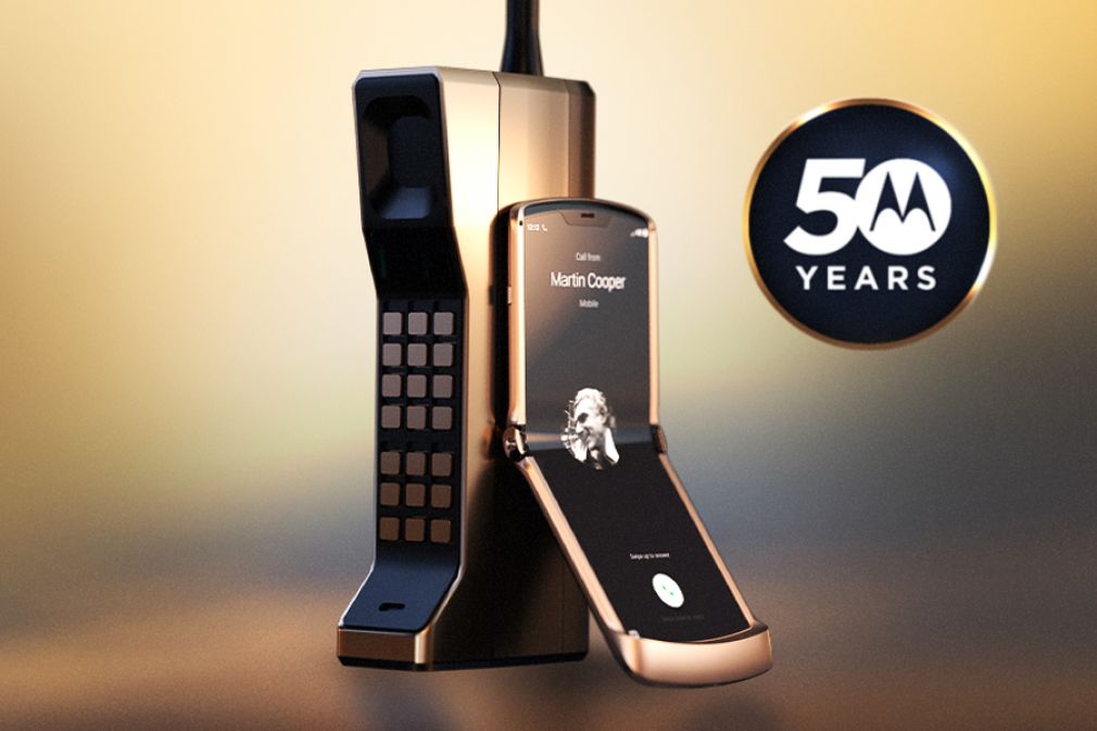 Motorola celebra 50 años de la primera llamada por celular