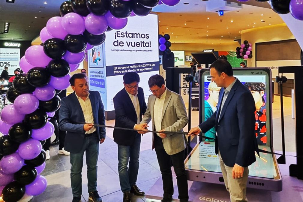 Samsung apuesta tambi&eacute;n por la venta presencial en Chile