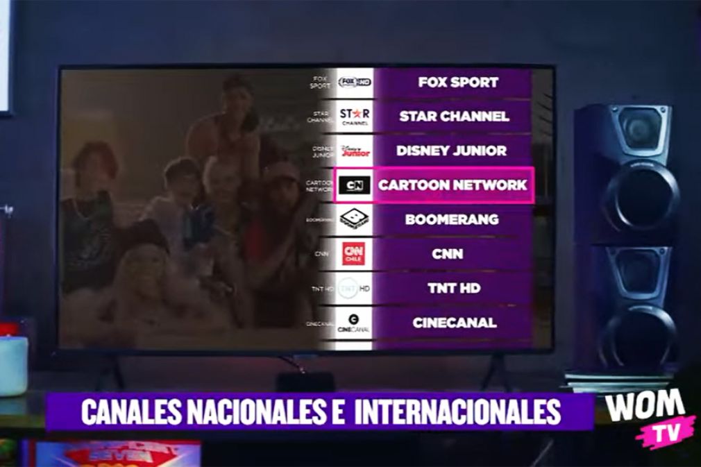 El ingreso de Wom al mercado de la televisi&oacute;n