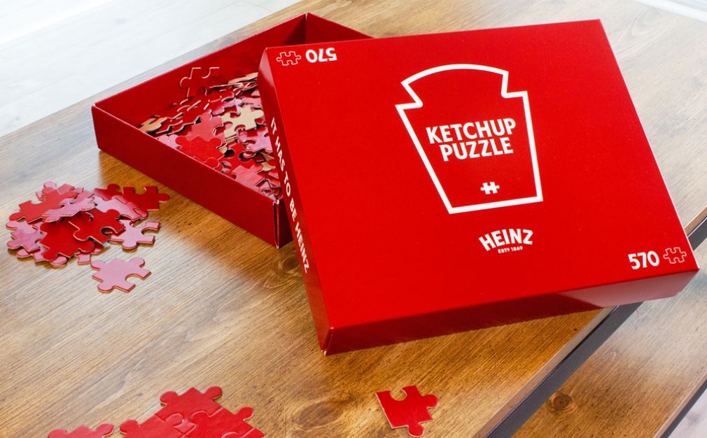 El puzzle de colección que lanzó Heinz para esta cuarentena
