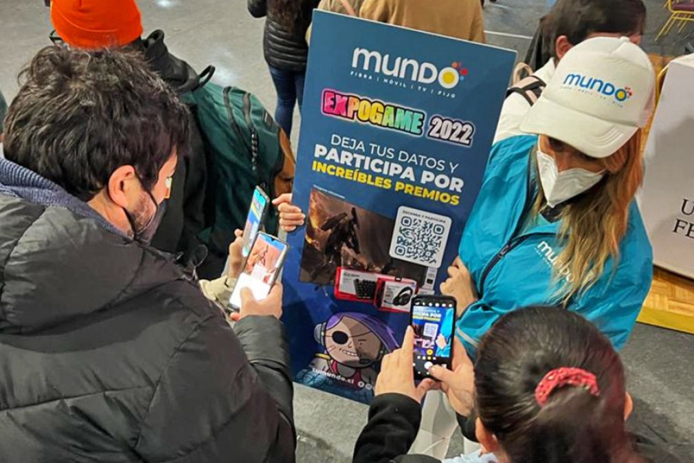 Mundo partner tecnológico de Expogame en Concepción