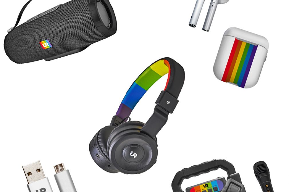 Accesorios tecnológicos que apoyan una causa