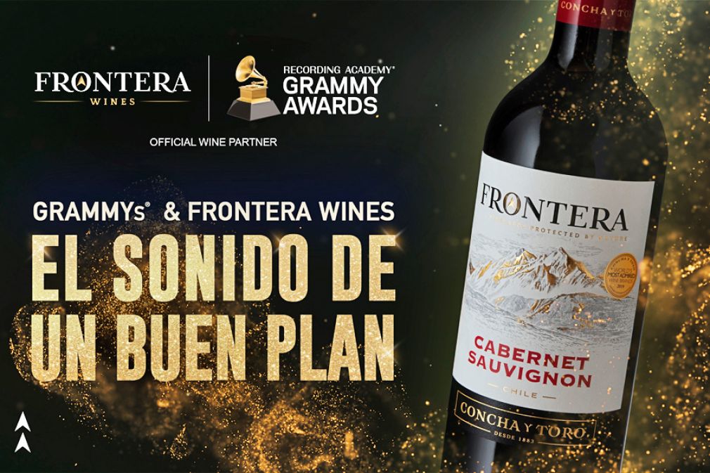Frontera será el vino oficial de los Grammy Awards