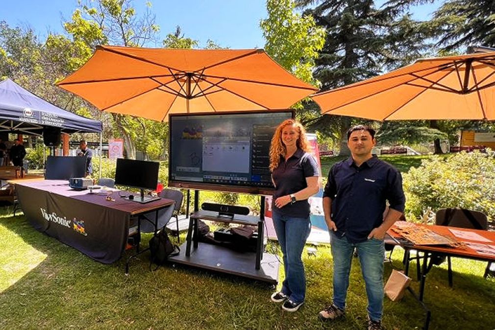 ViewSonic en feria sostenible de la Universidad Andrés Bello