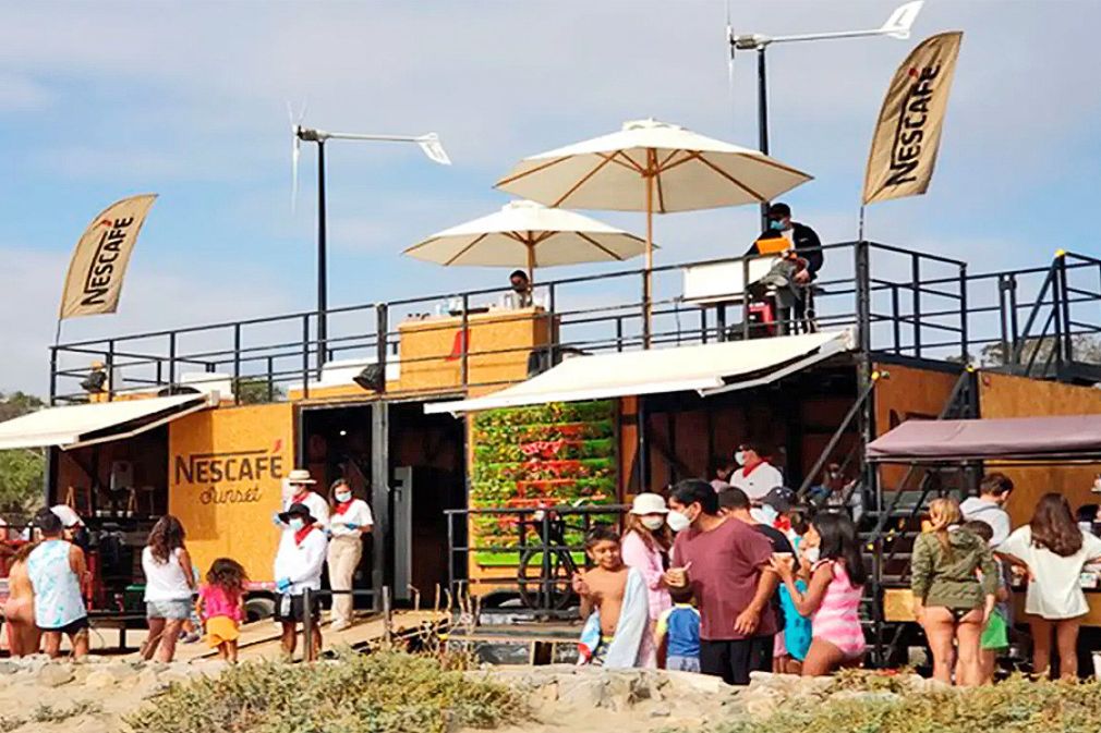 Sunset Tour de Nescafé se toma las playas en verano