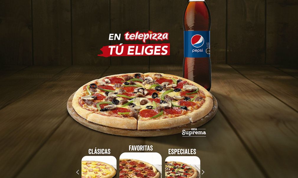 Telepizza estrena nueva carta y lanza promoción