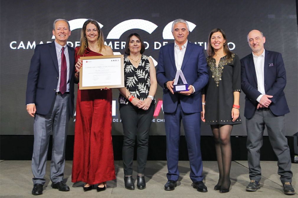 Premio ANDA 2023 para la Cámara de Comercio de Santiago