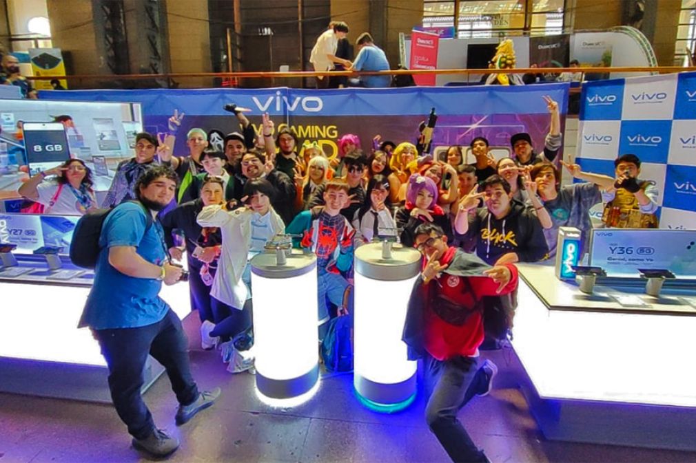 Ilustrativa experiencia de Vivo Smartphones en Expogame