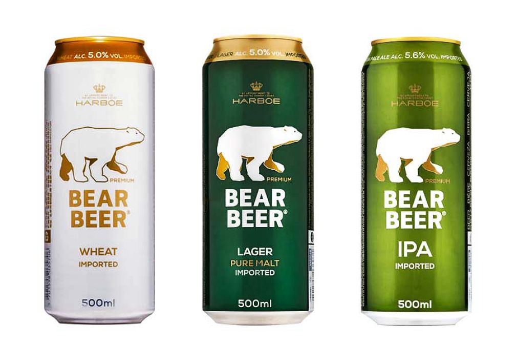 Dos nuevas variedades de Bear Beer llegan a Chile