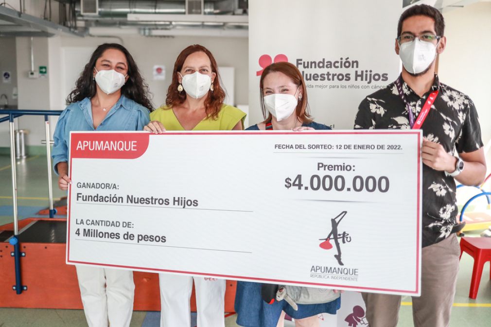 Cliente de Apumanque comparte premio con fundaci&oacute;n