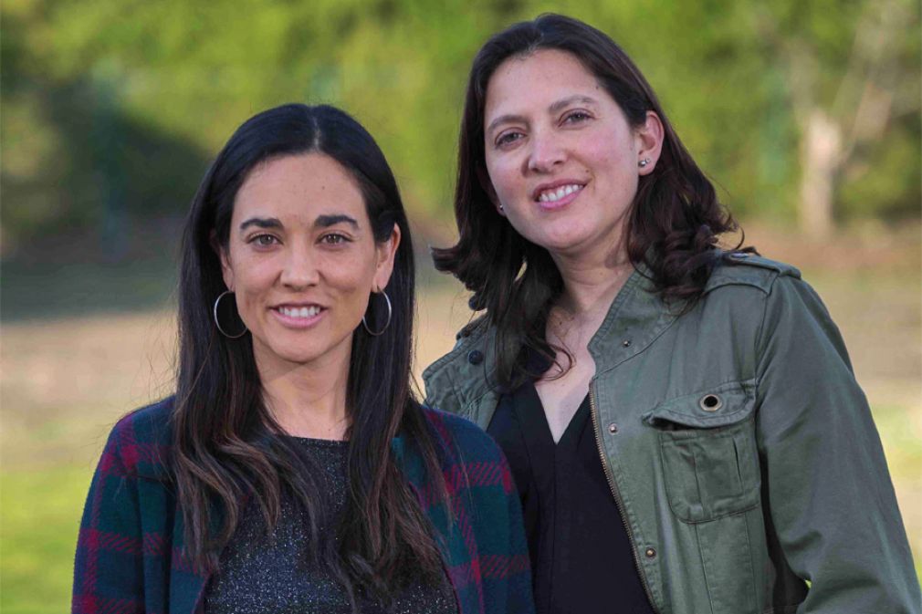 Camila Guti&eacute;rrez y Carol Allende