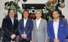 Ejecutivos de Sony: Alvaro N&uacute;&ntilde;ez, H&eacute;ctor Noria, Shintaro Tanaka y Leopoldo Torres